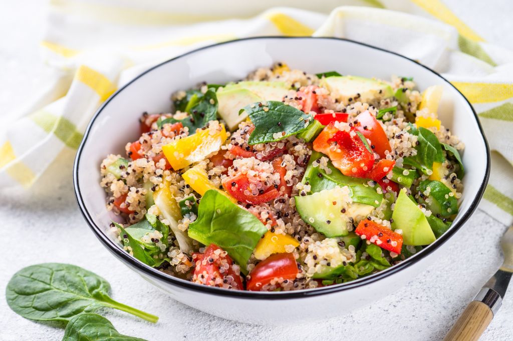 Salade Quinoa et Légumes Grillés