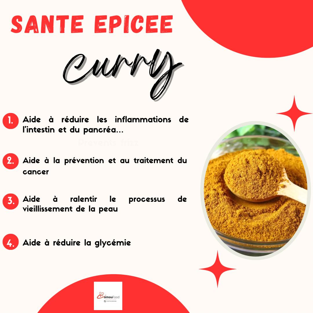 Les bienfaits du Curry By Mamou Food